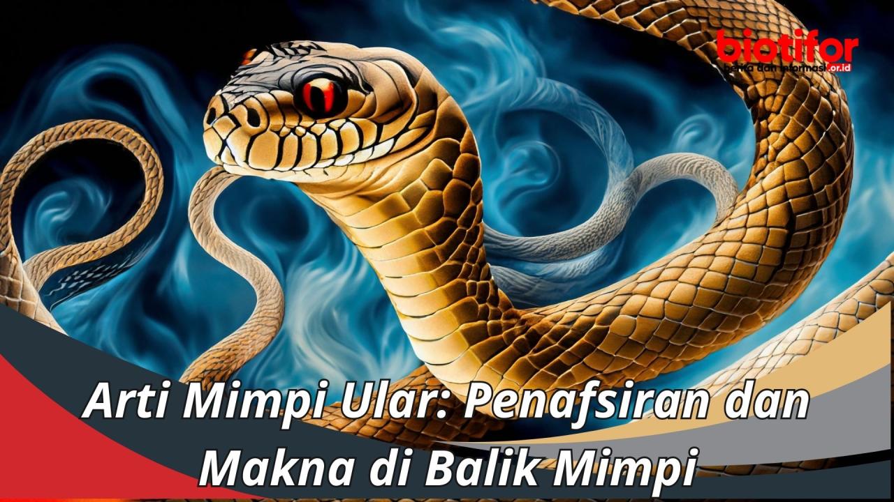 Mimpi ular arti tentang primaberita digigit menikah mereka bexi sedikit