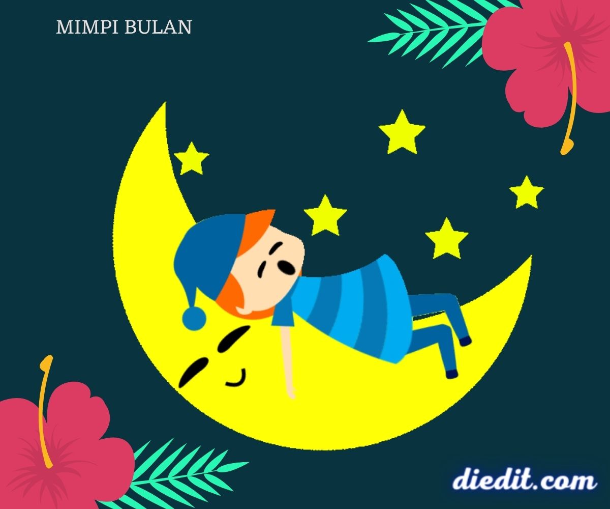 Bulan turun mimpi arti menurut primbon